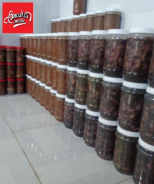 mắm đóng hũ
